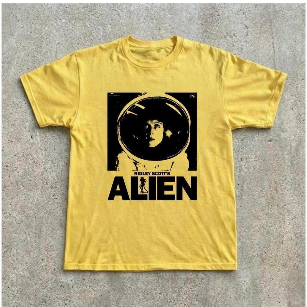 Yellow Alien Movie Tee